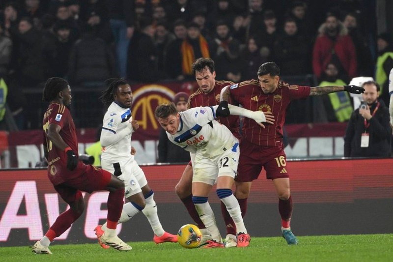 AS Roma vs Atalanta di lanjutan Liga Italia