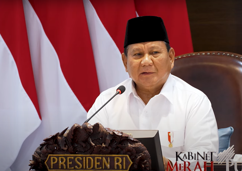 Presiden Prabowo Subianto